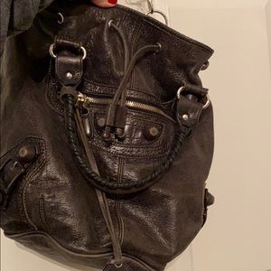 ❣️Black Leather Bucket Bag❣️